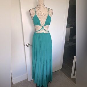 Mambo turquoise bikini dress